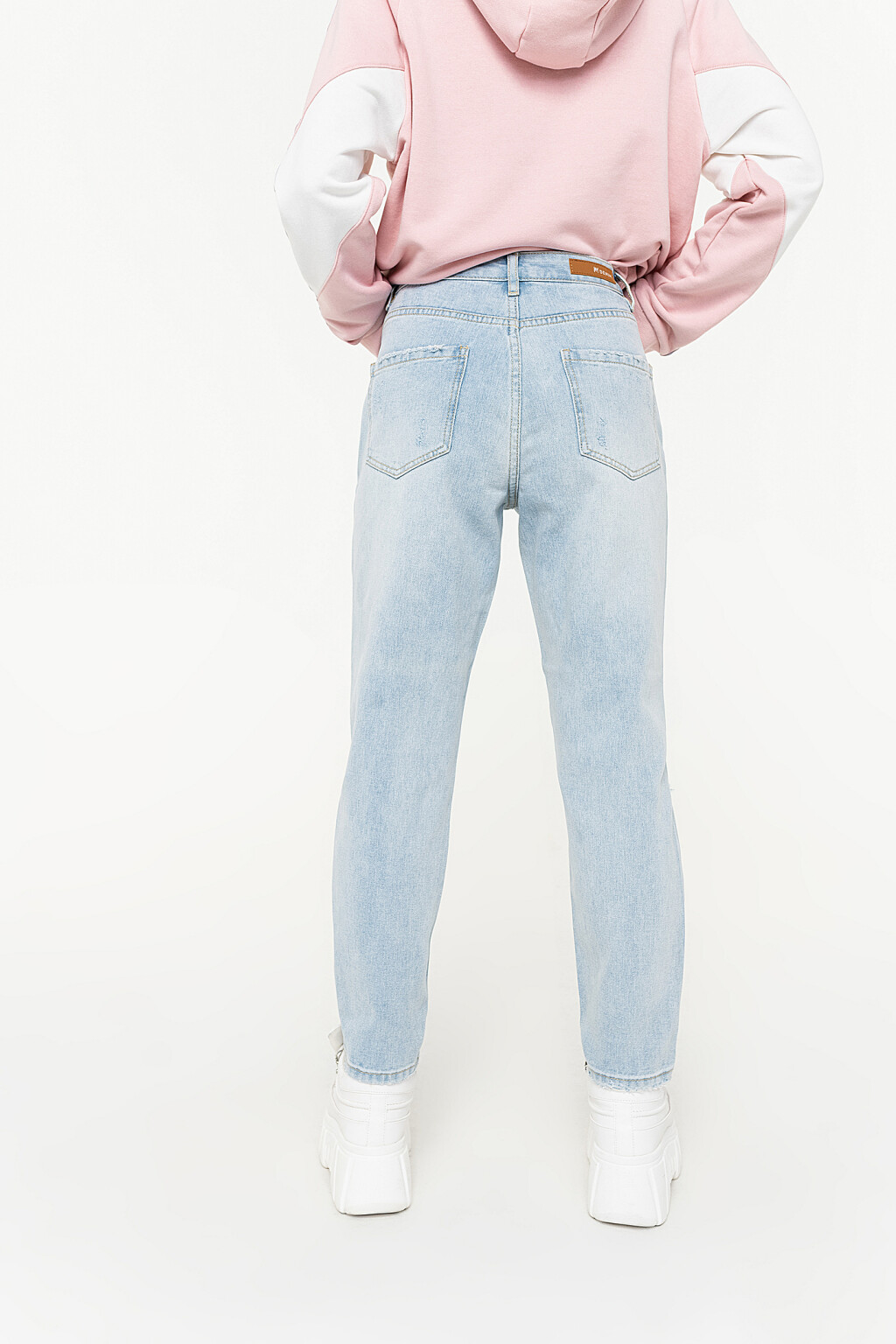 джинсы - цвет голубой - 7