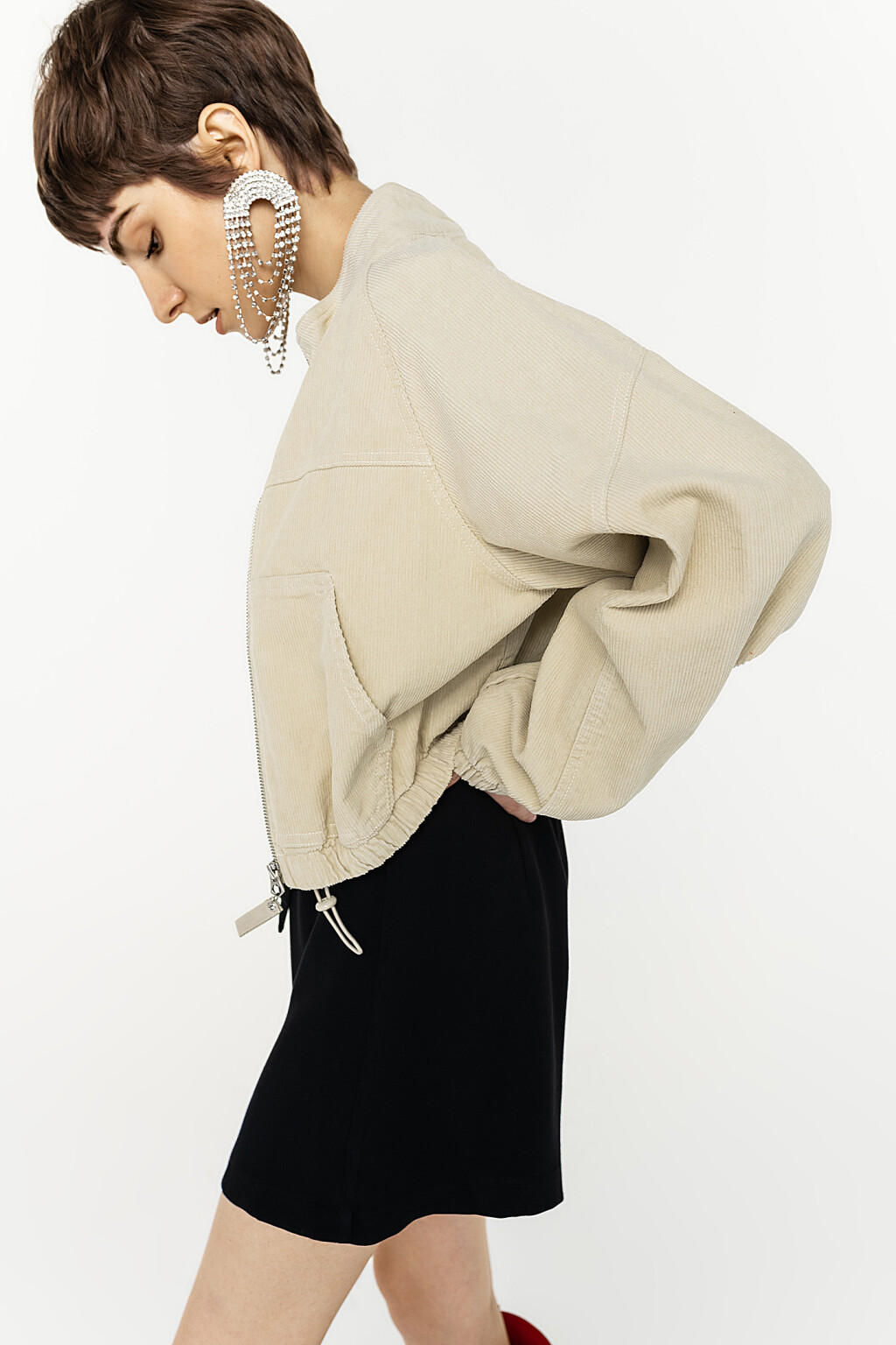 куртка женская - цвет зеленый - 1