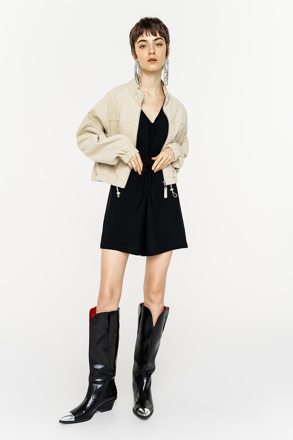 куртка женская - цвет зеленый - 2