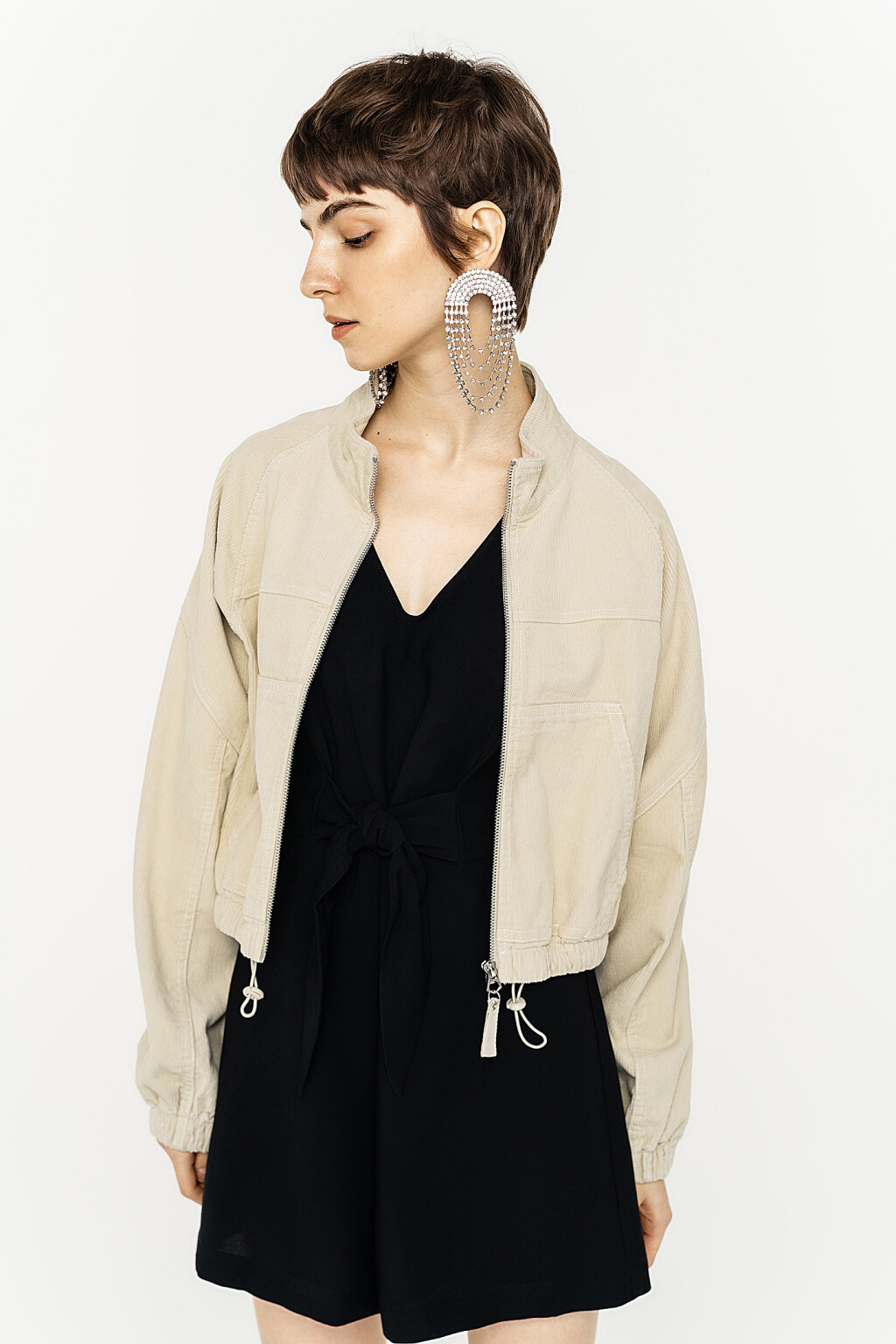 куртка женская - цвет зеленый - 3