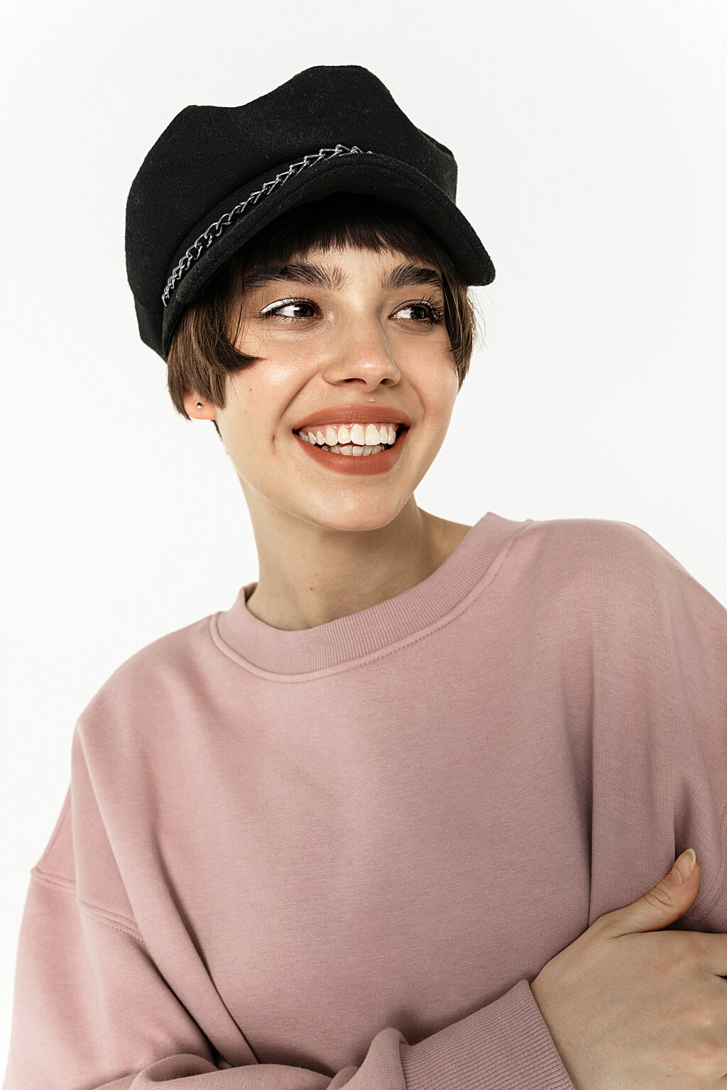 кепи - цвет черный - 1