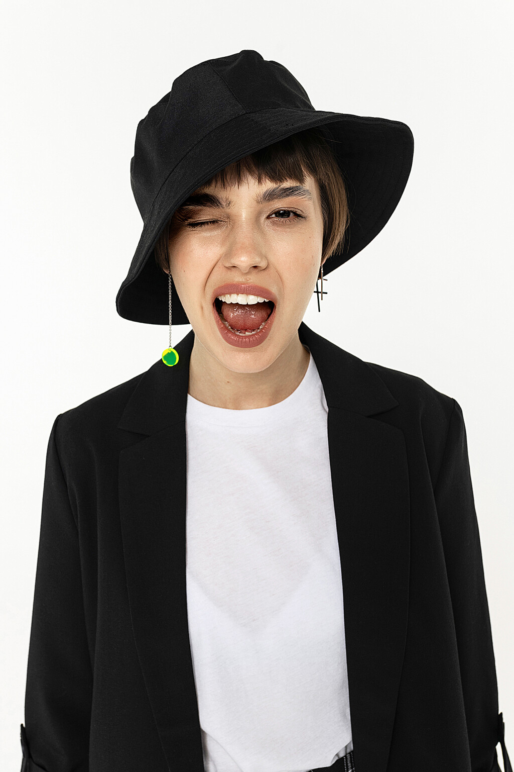 панама - цвет черный - 1