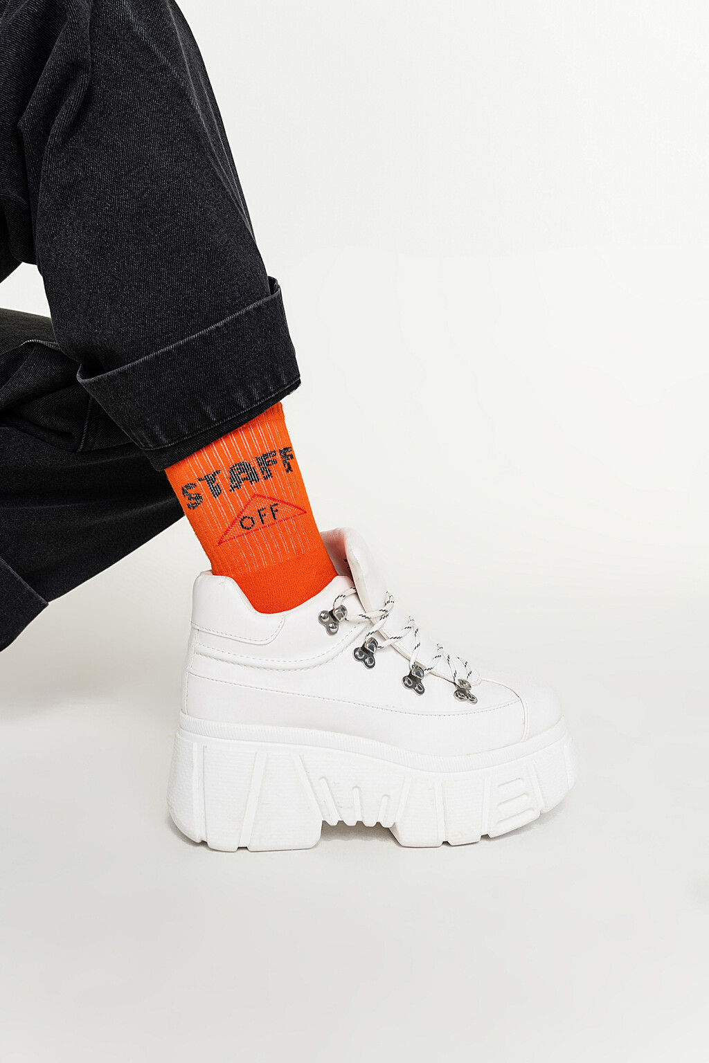 носки женские - цвет оранжевый - 1