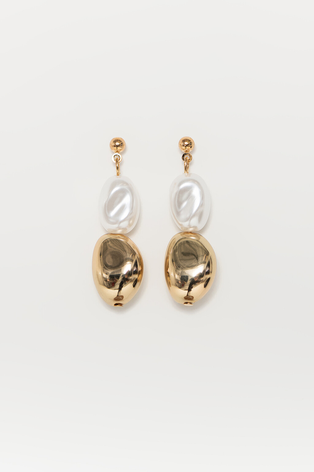 серьги - цвет желтый - 1