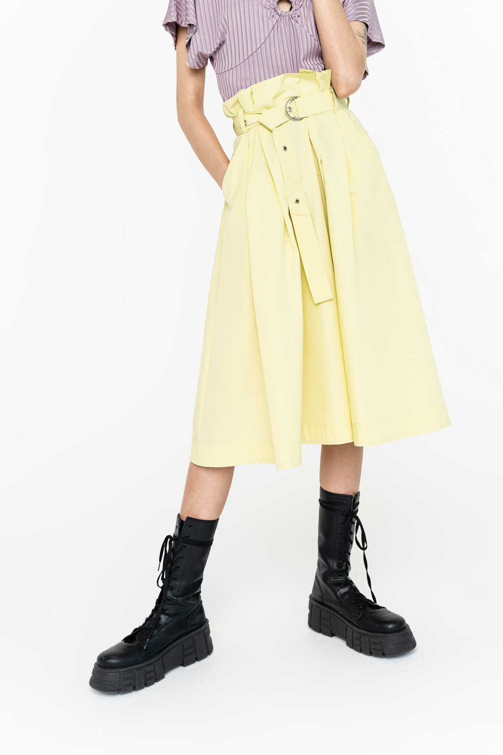 юбка - цвет зеленый - 2