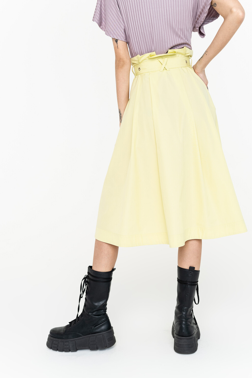 юбка - цвет зеленый - 4