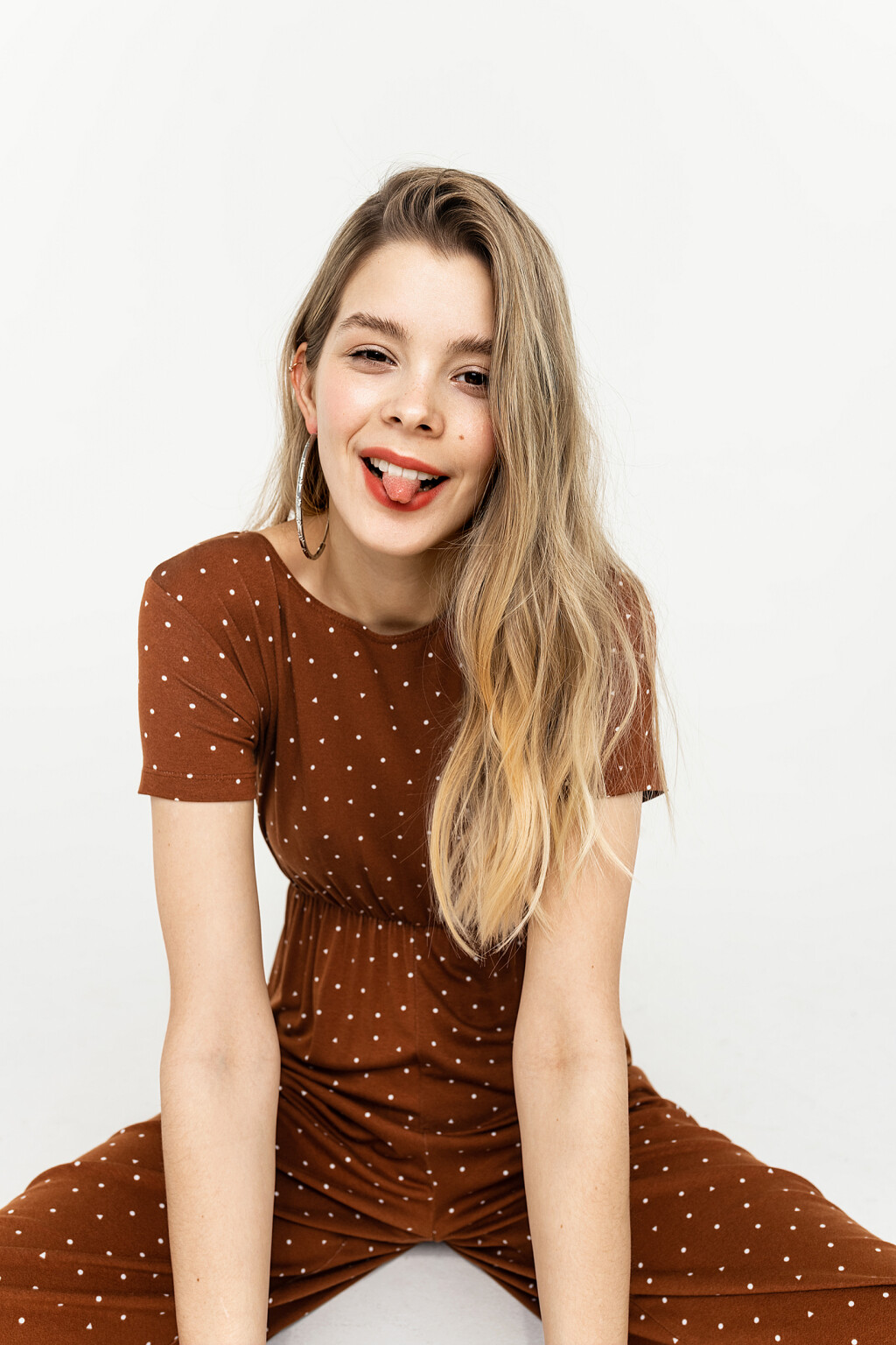 комбинезон женский - цвет коричневый - 2