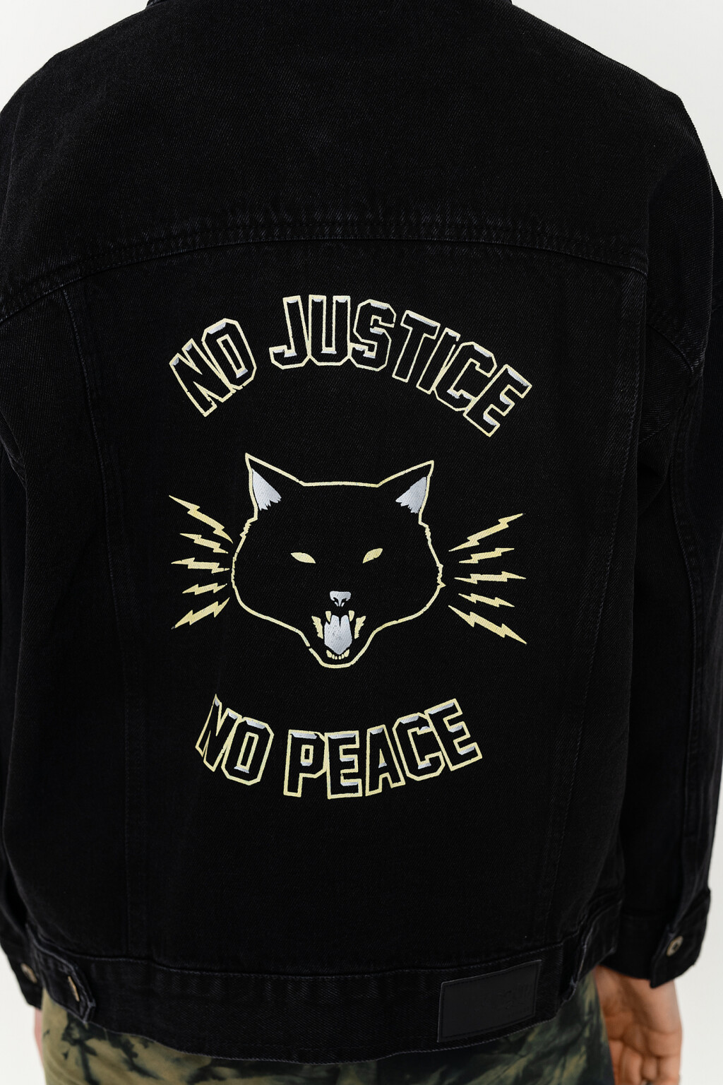 куртка джинсовая женская - цвет черный - 6