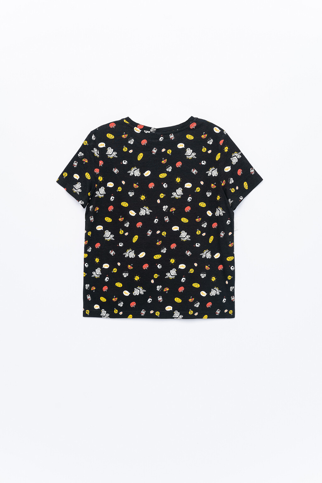 футболка женская - цвет черный - 2