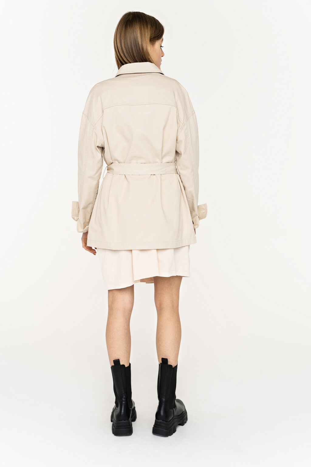 куртка женская - цвет бежевый - 6