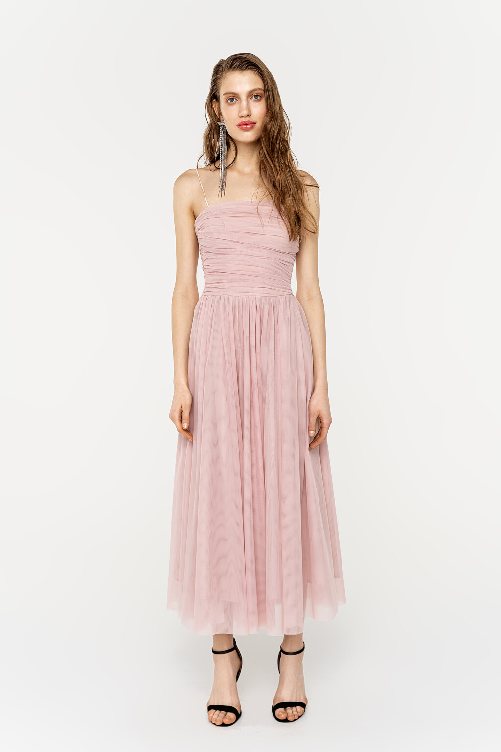 платье - цвет розовый - 8