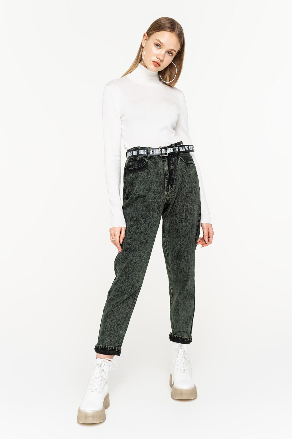 свитер женский - цвет бежевый - 2