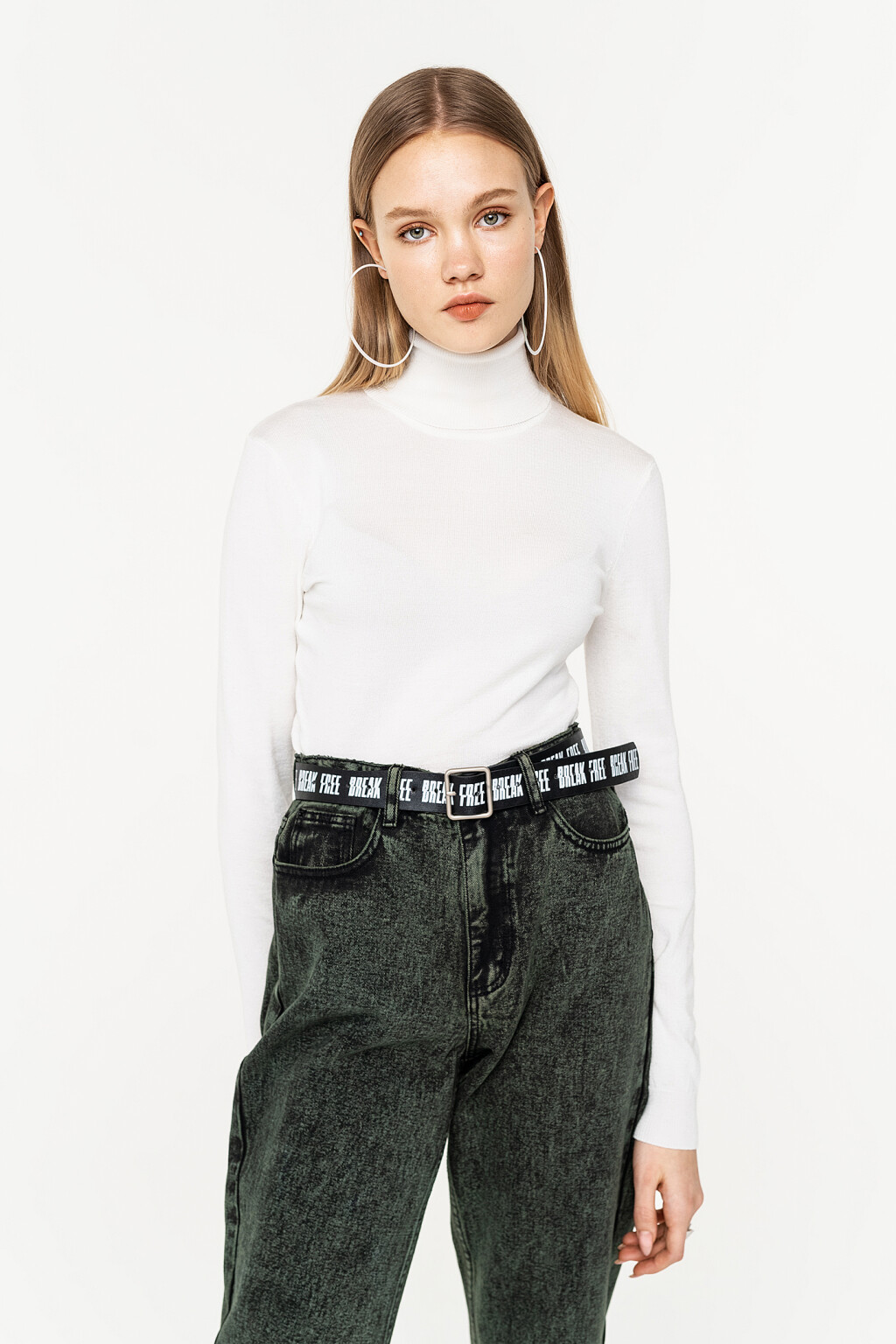 свитер женский - цвет бежевый - 3