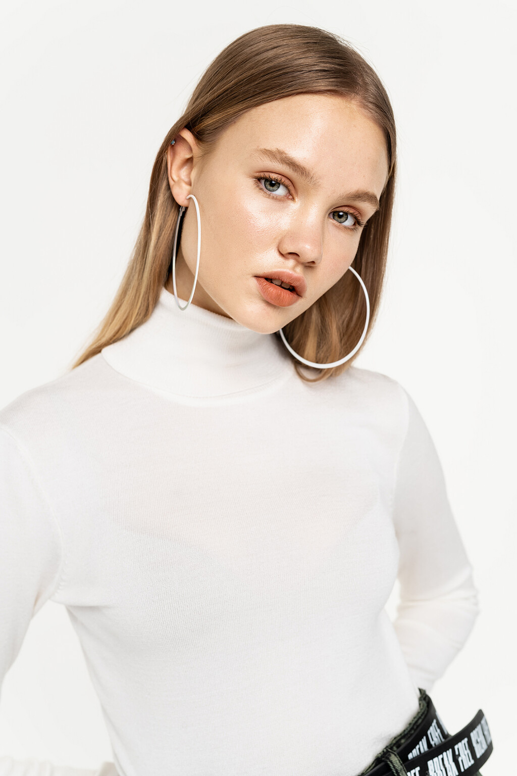 свитер женский - цвет бежевый - 5