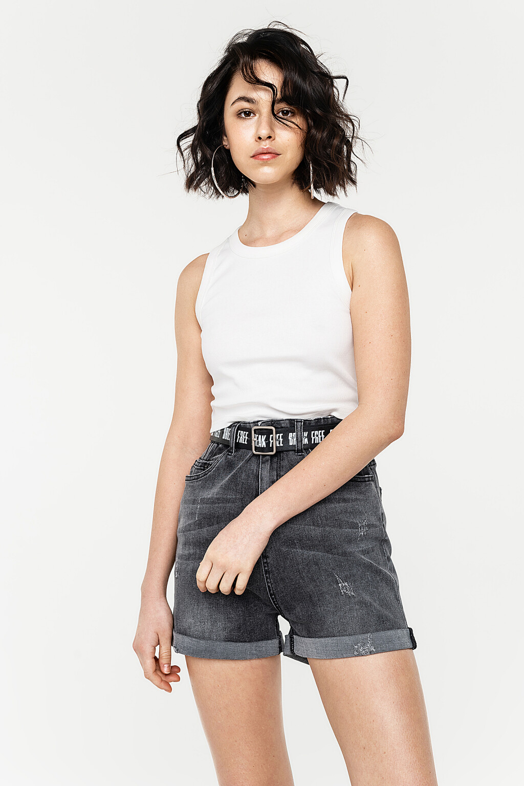 майка женская - цвет белый - 1