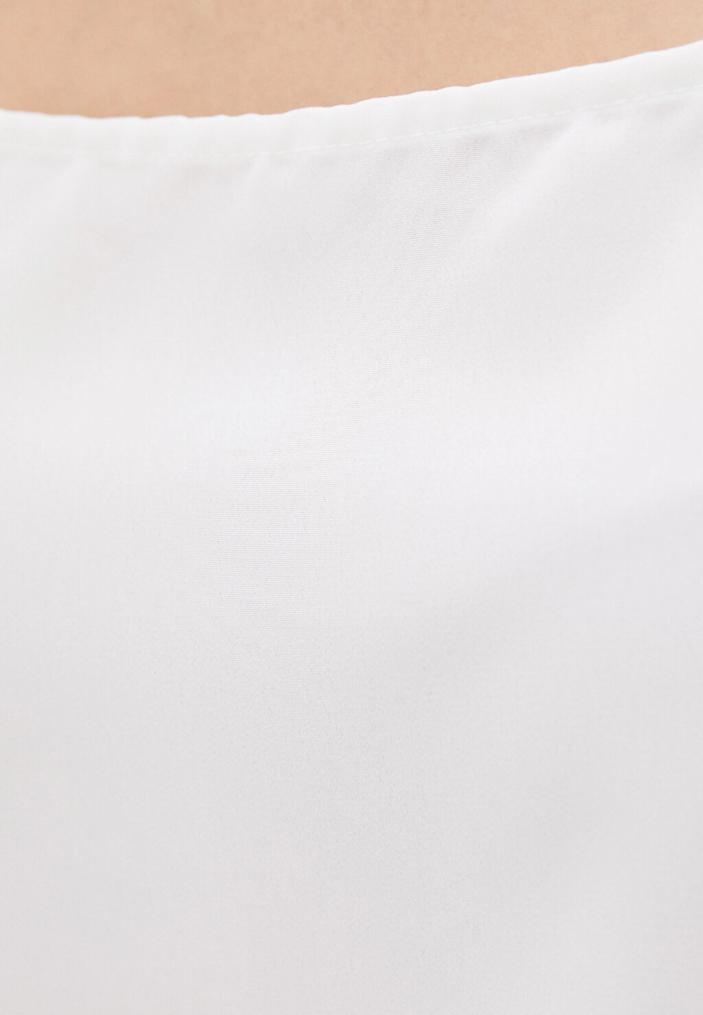 топ базовый на тонких бретелях - цвет белый - 5