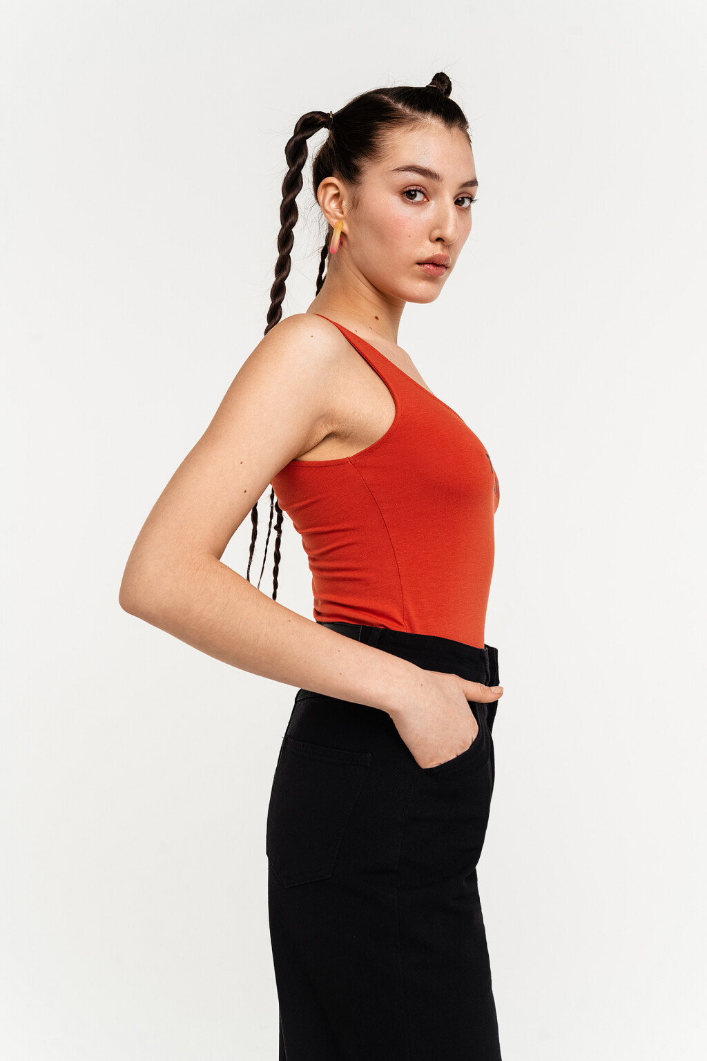 боди - цвет красный - 3