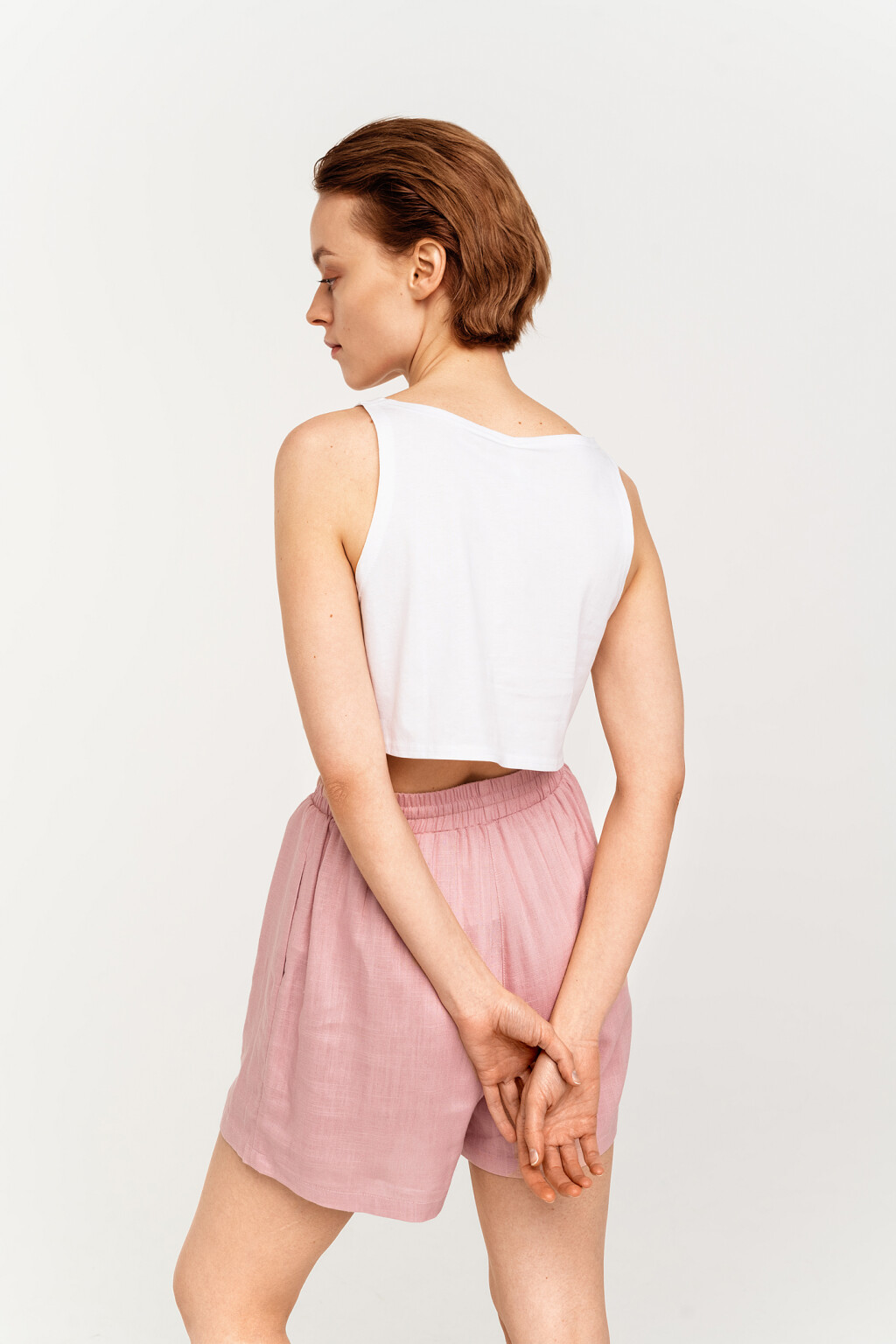 майка женская - цвет белый - 4