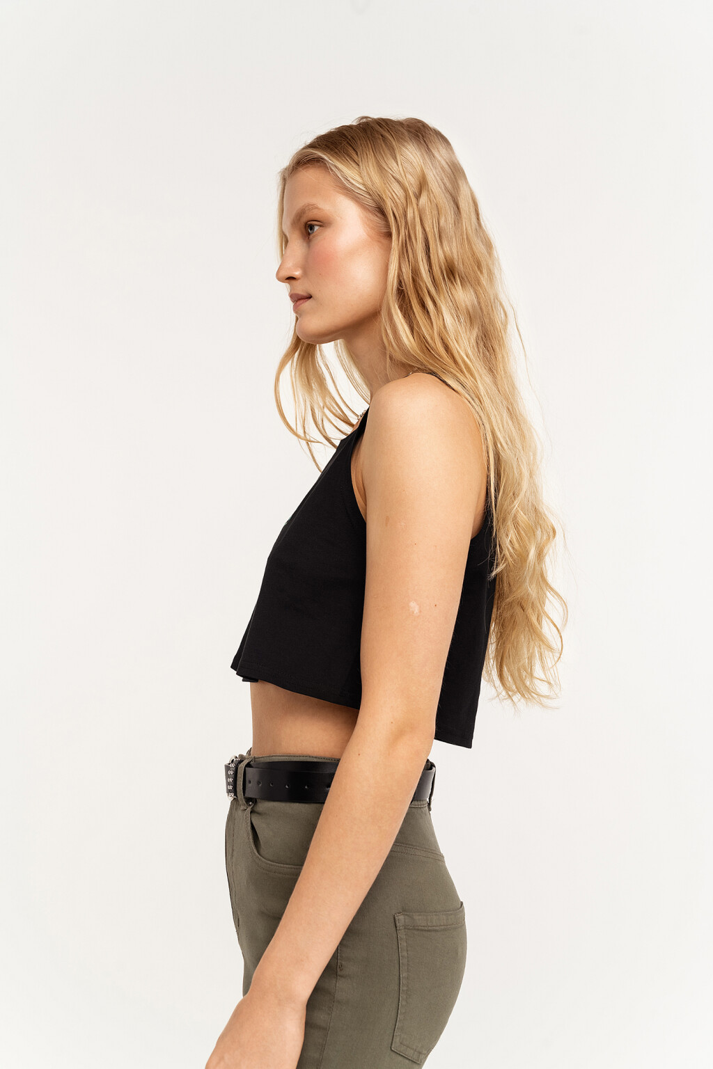 майка женская - цвет серый - 3