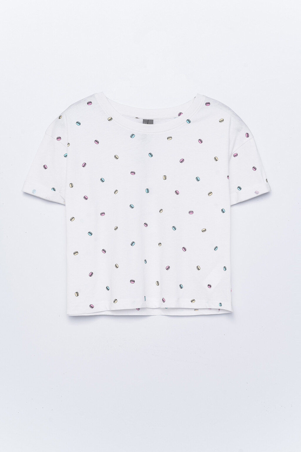 футболка женская - цвет белый - 1