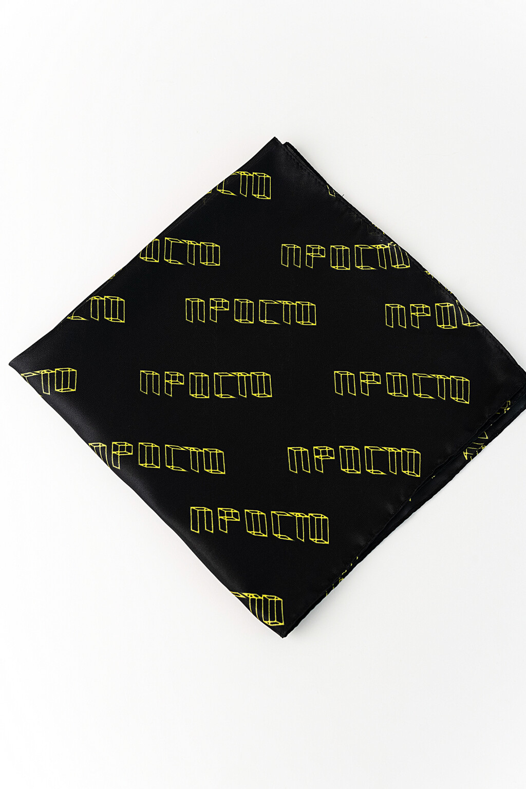 платок - цвет желтый - 1