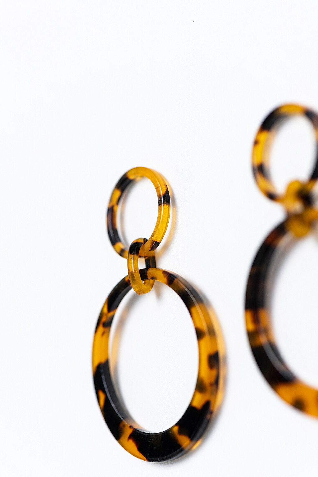 серьги - цвет коричневый - 2