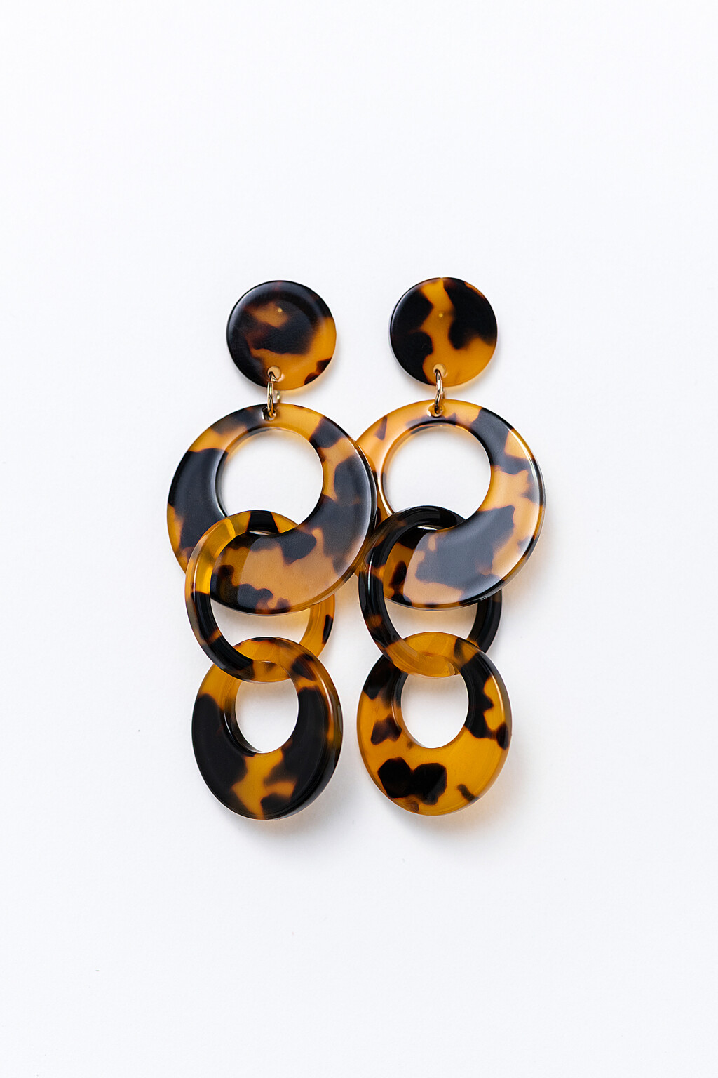 серьги - цвет коричневый - 1