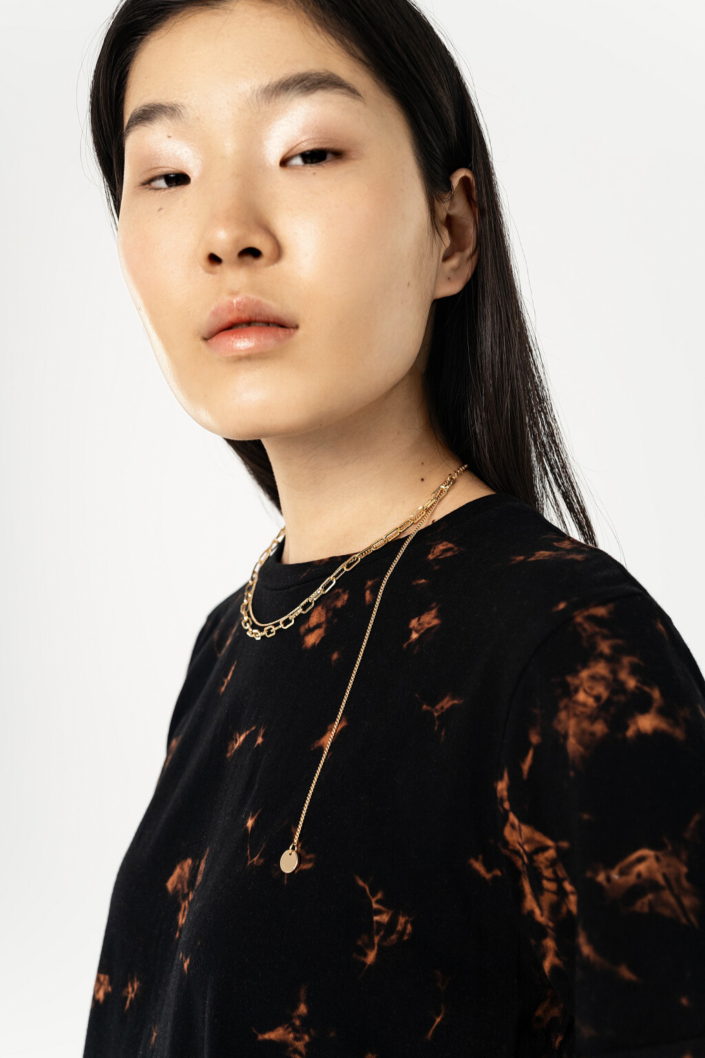 ожерелье - цвет желтый - 2