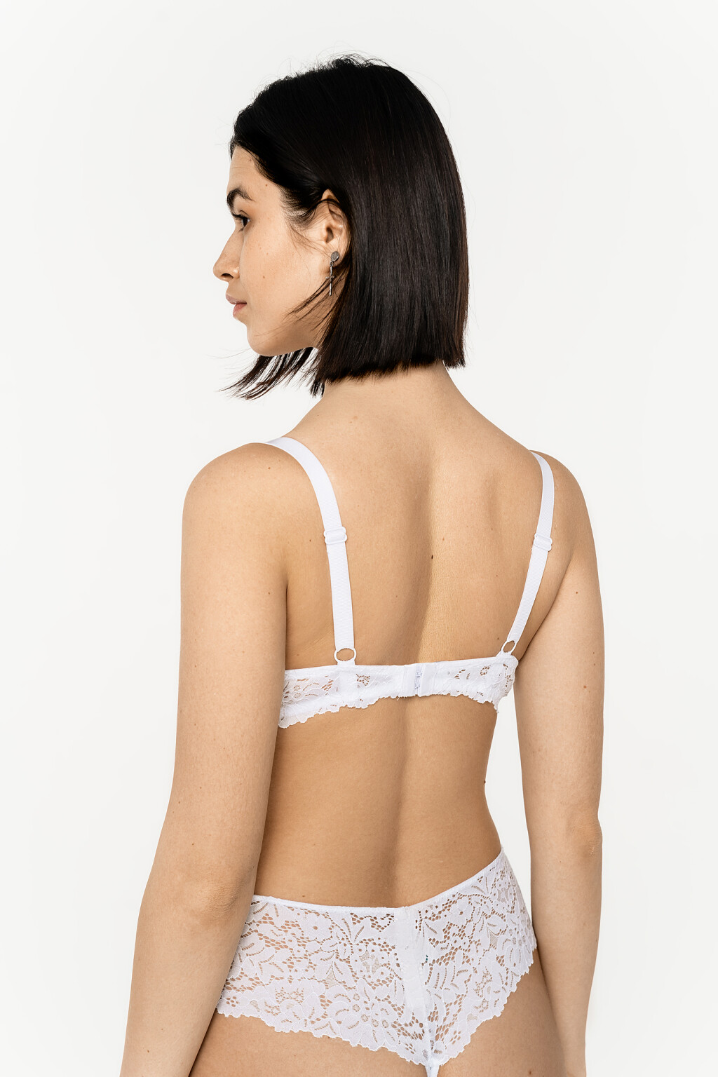 бюстгальтер - цвет белый - 3