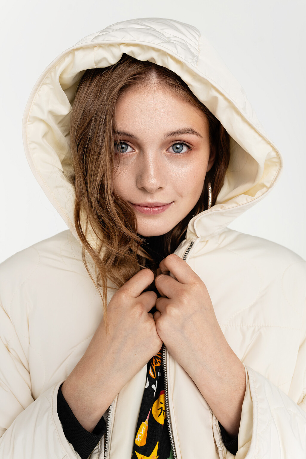 куртка женская - цвет молочный - 6