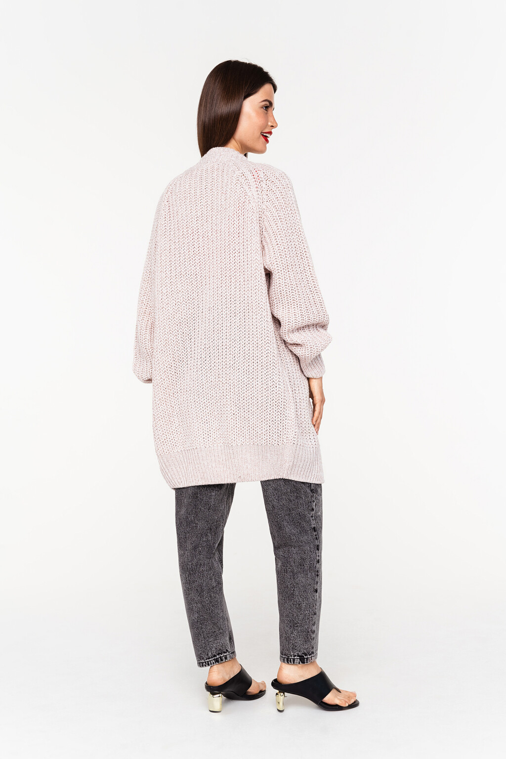 кардиган женский - цвет бежевый - 5