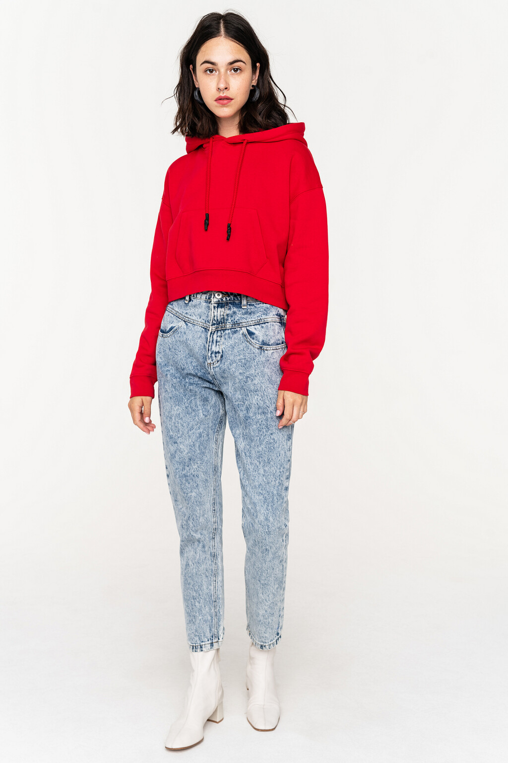 брюки джинсовые женские - цвет голубой - 2