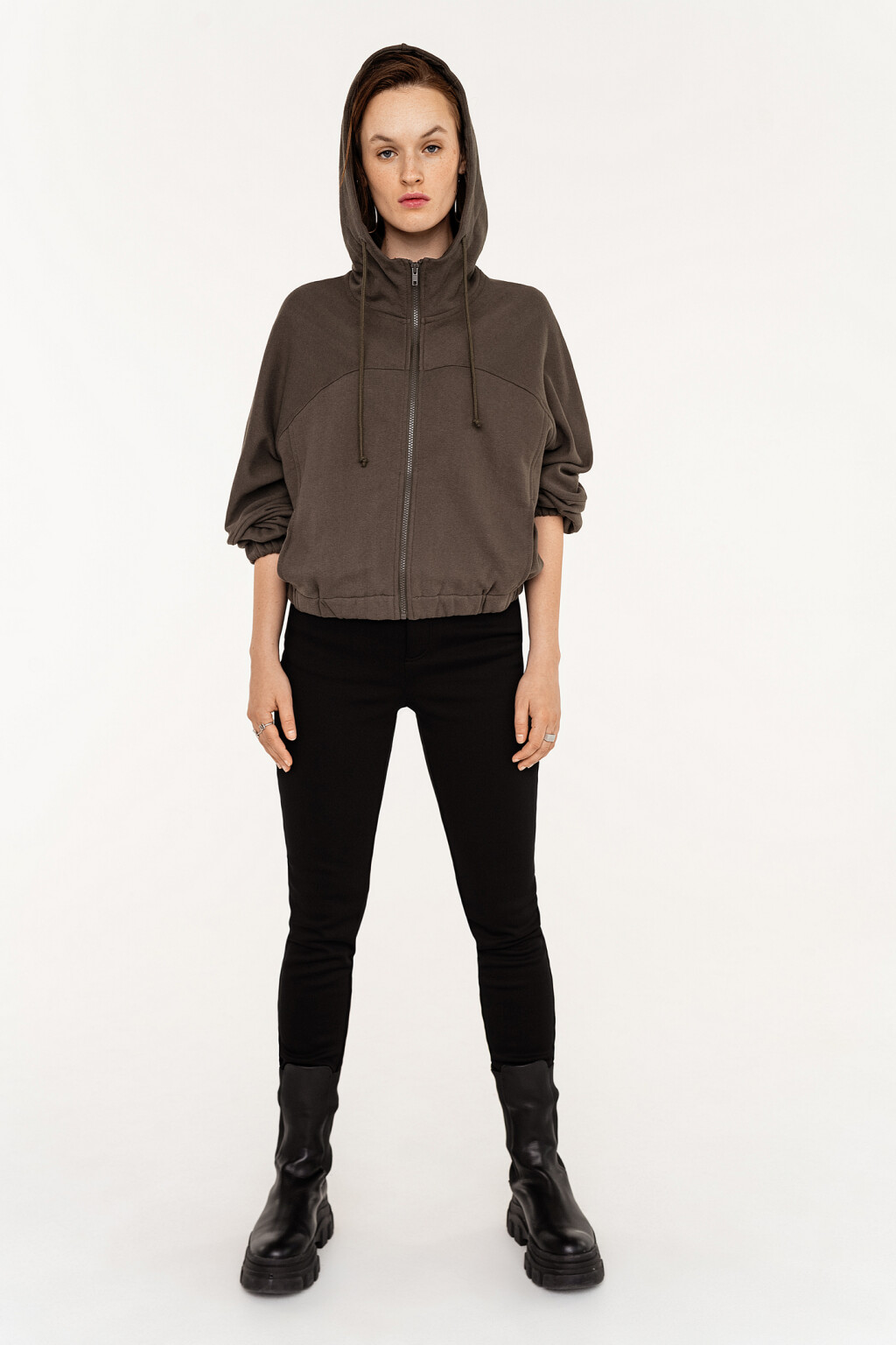 куртка женская - цвет зеленый - 1