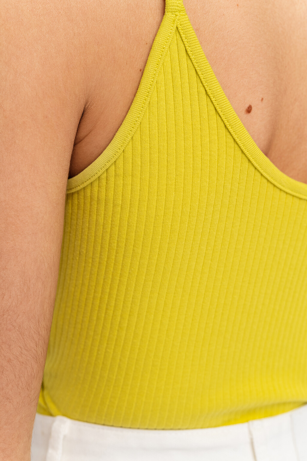 блузка (боди) - цвет желтый - 5