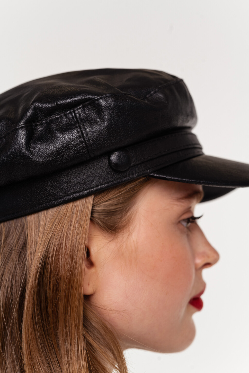 кепи женское - цвет черный - 2