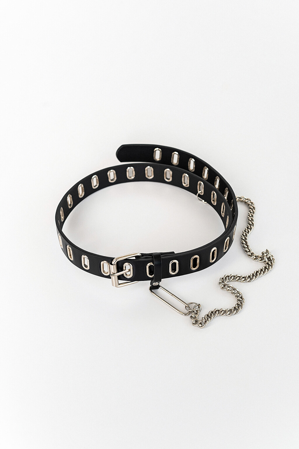 ремень - цвет черный - 2