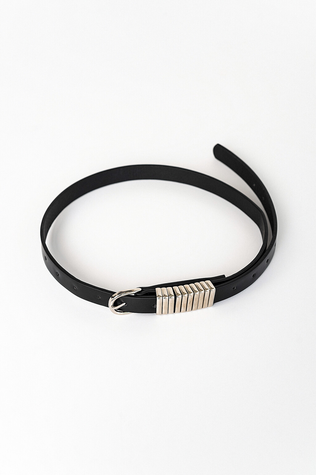 ремень - цвет черный - 2