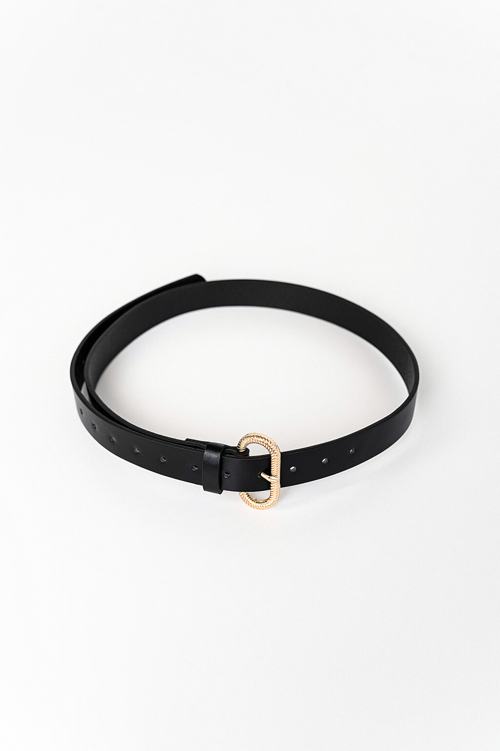 ремень - цвет черный - 1