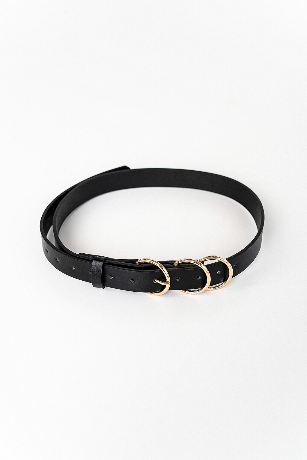 ремень - цвет черный - 1