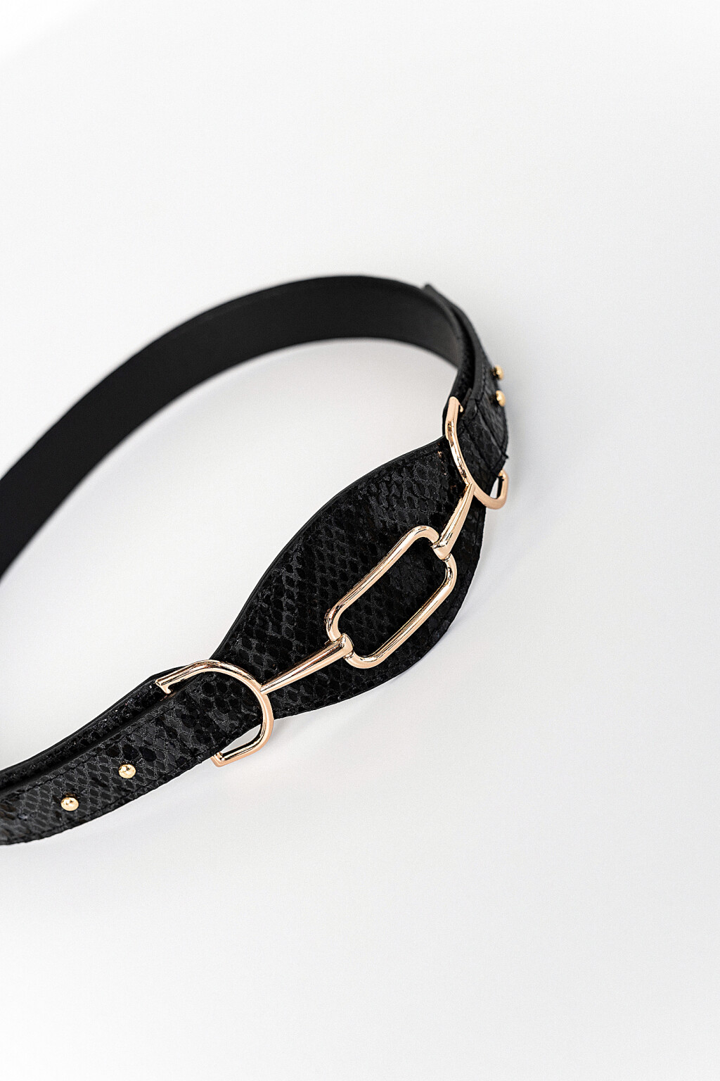 ремень - цвет черный - 2