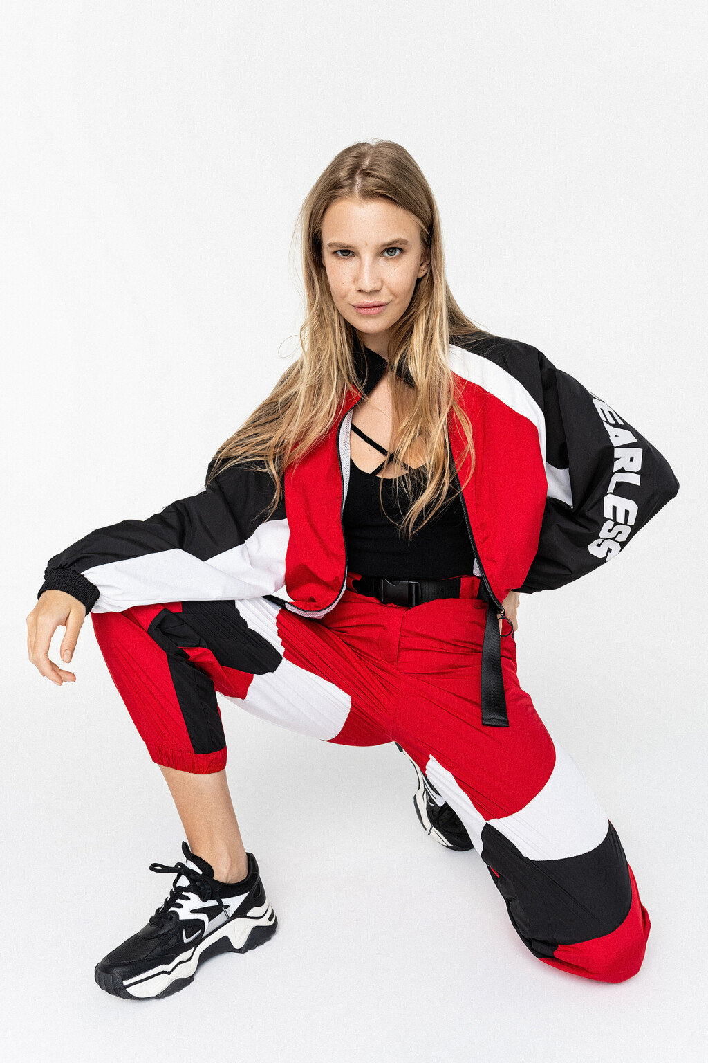 куртка женская - цвет красный - 1