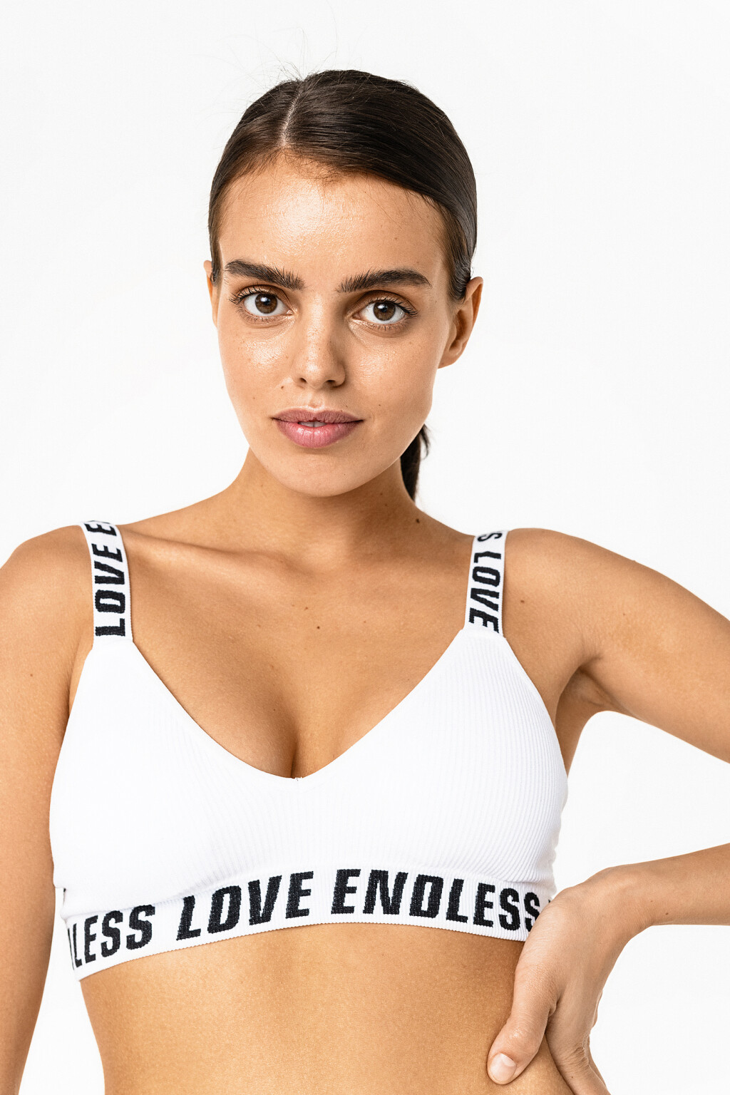 бюстгальтер - цвет белый - 2