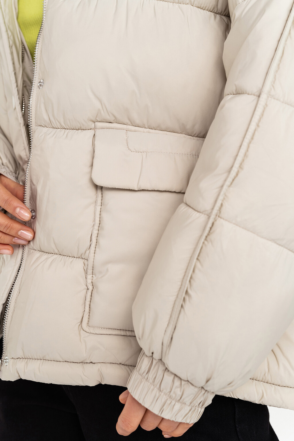 куртка женская - цвет бежевый - 3