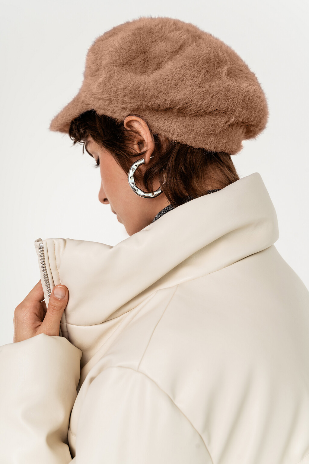 кепи женское - цвет серый - 1