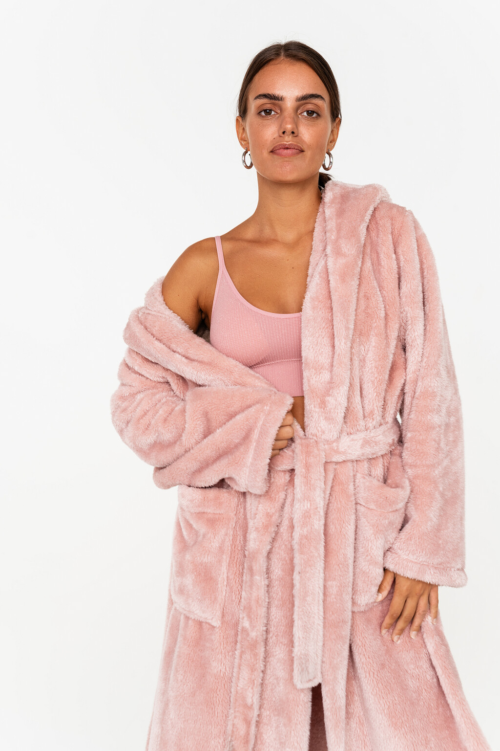 халат женский - цвет розовый - 2