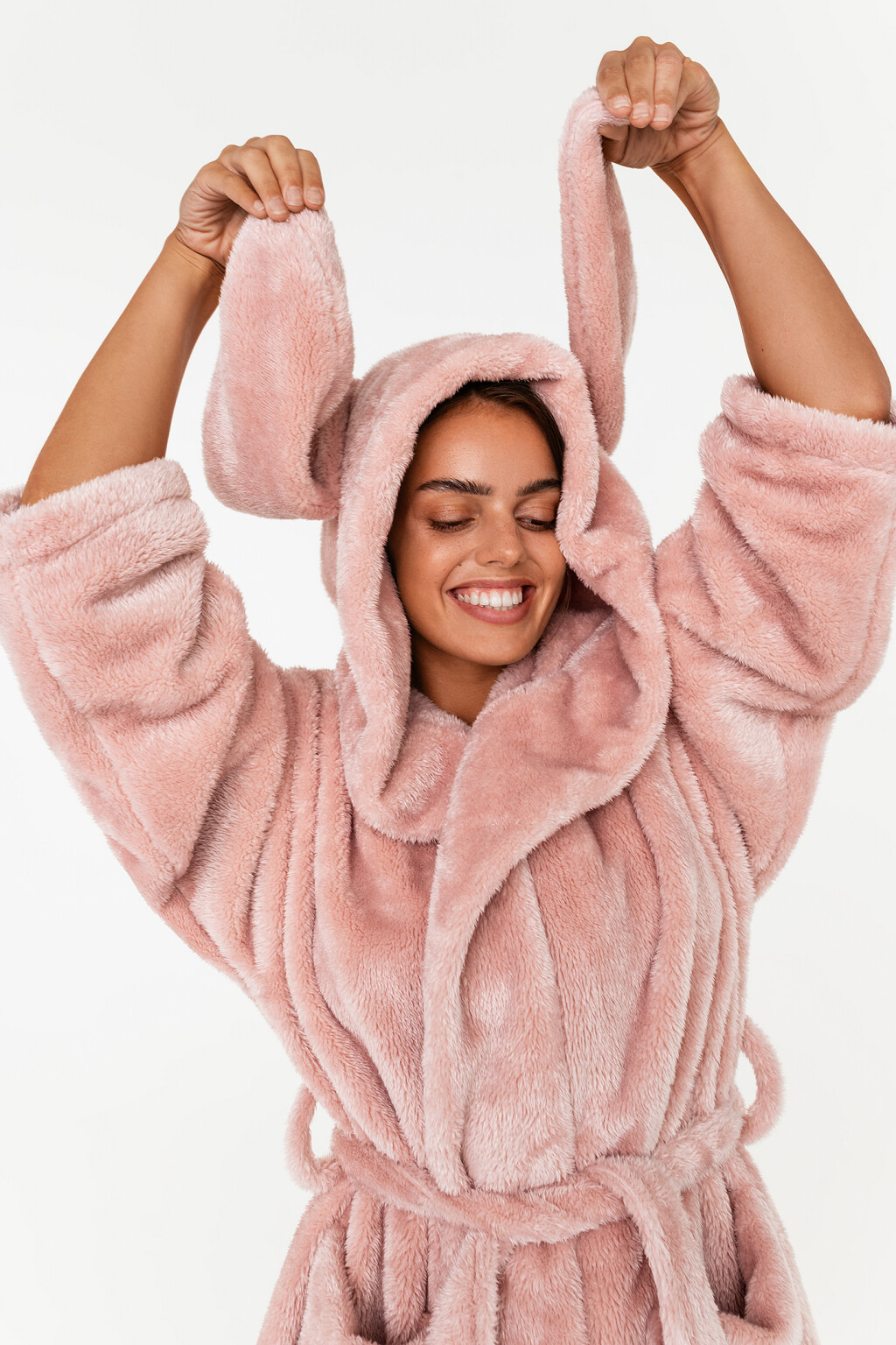 халат женский - цвет розовый - 6