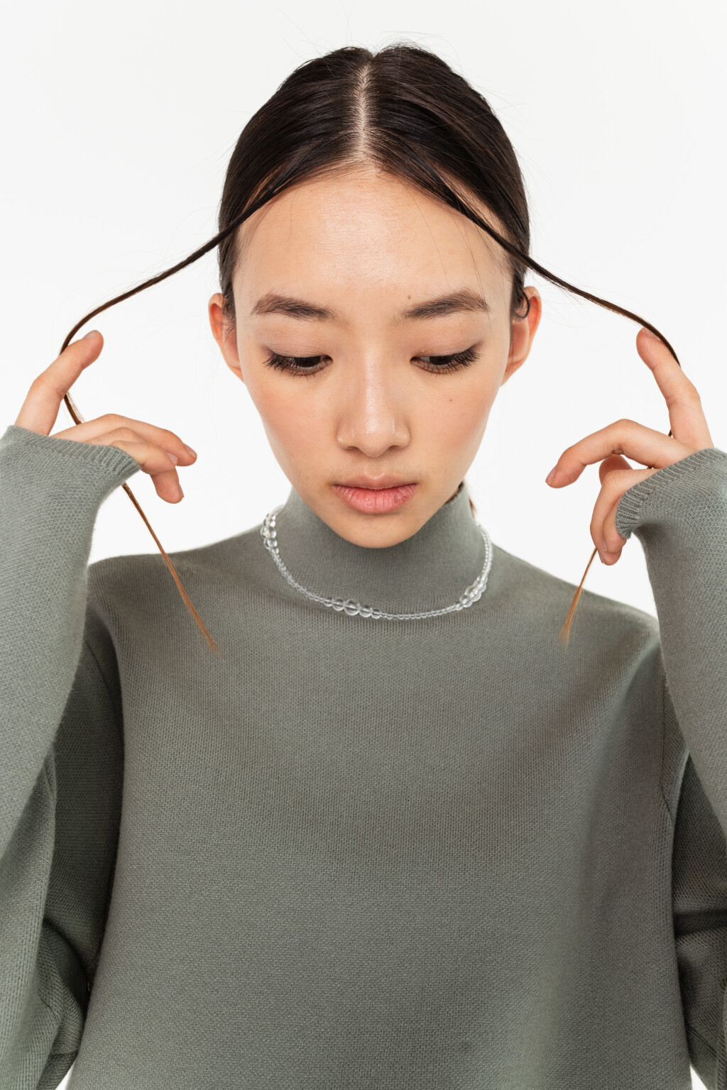 свитер женский - цвет зеленый - 6