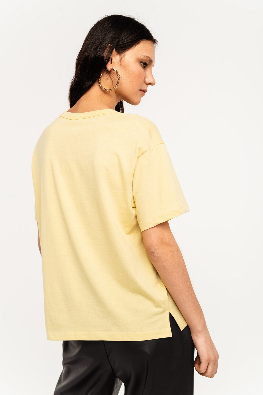 футболка женская - цвет желтый - 4