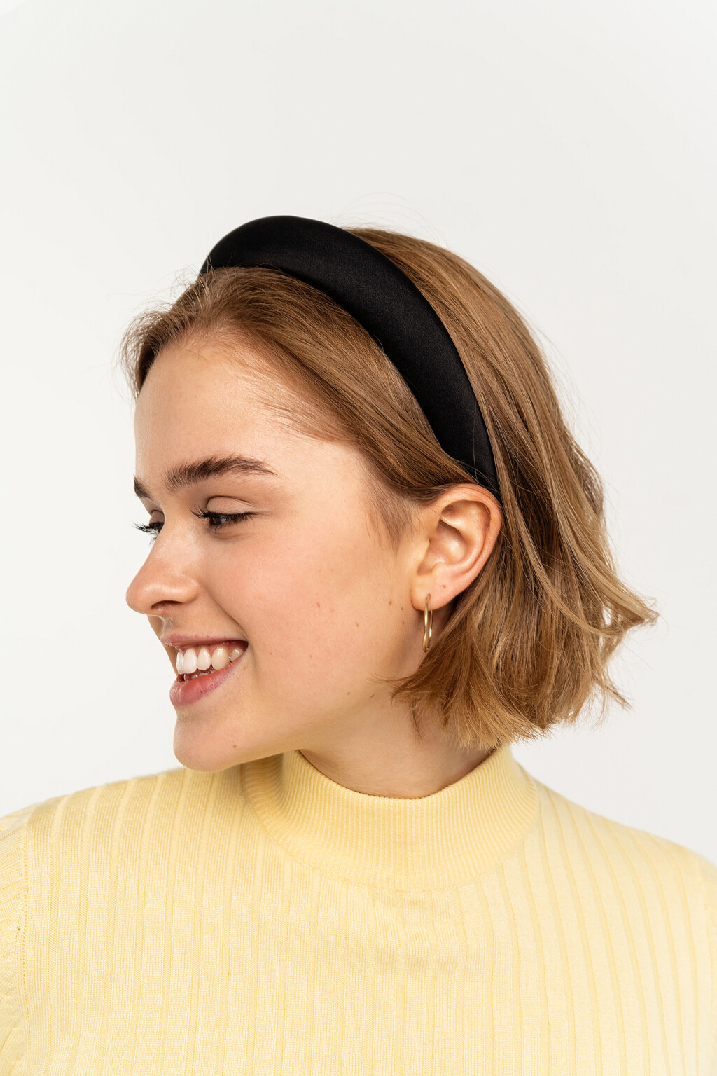 ободок для волос женский - цвет черный - 2