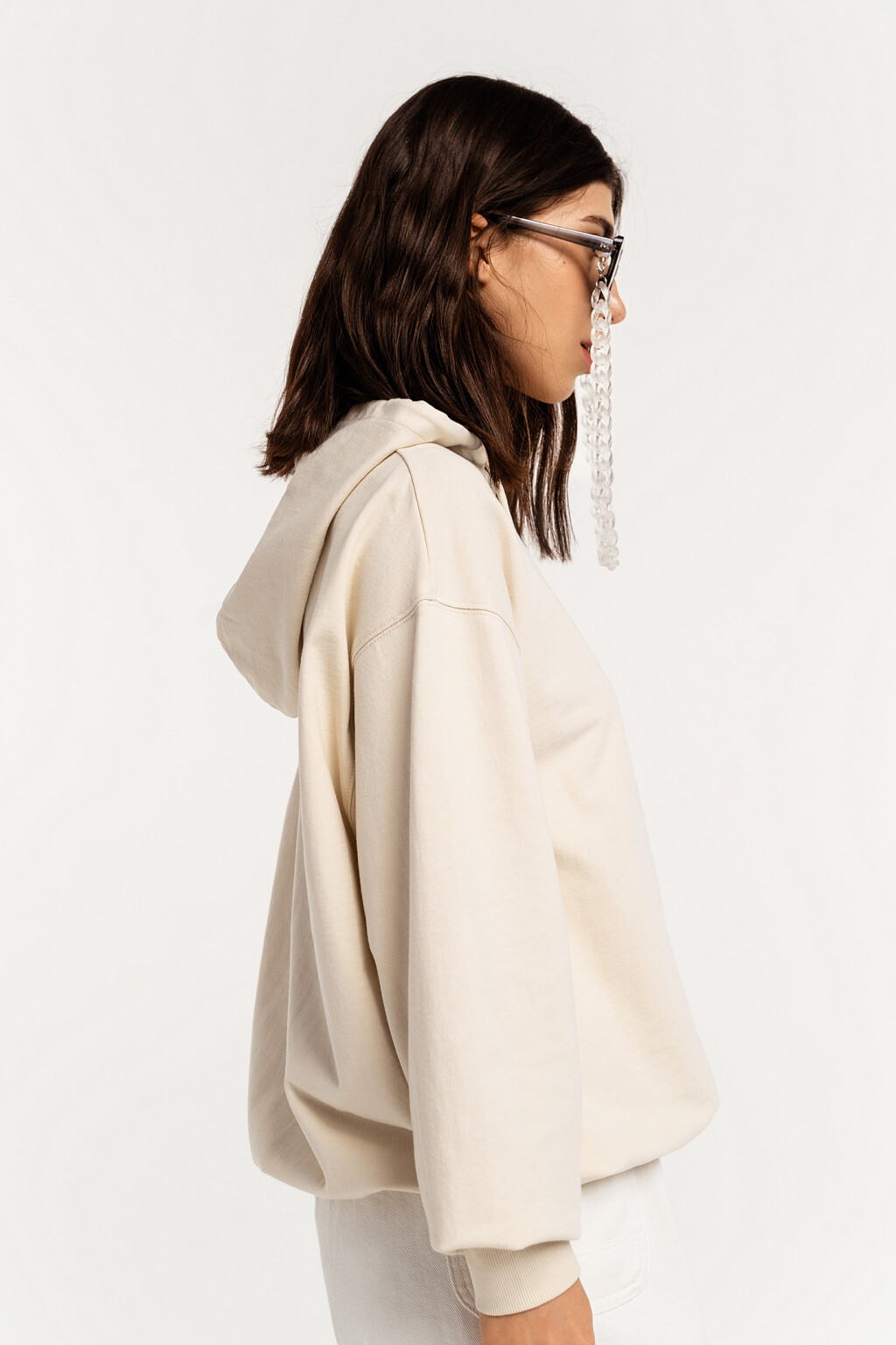 джемпер женский - цвет белый - 3